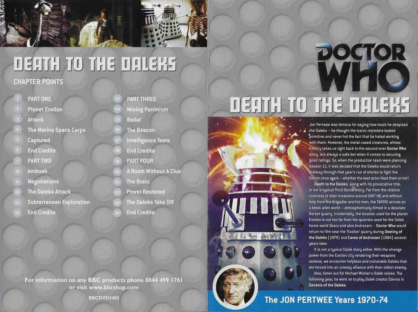Inserts from BBCDVD 3483